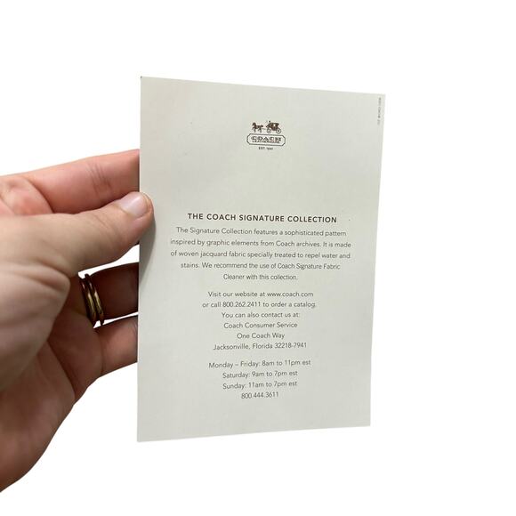 Coach Penelope Signature Carryall Handbag Blush Gold Leather Glam Y2K Designer - Picture 9 of 10